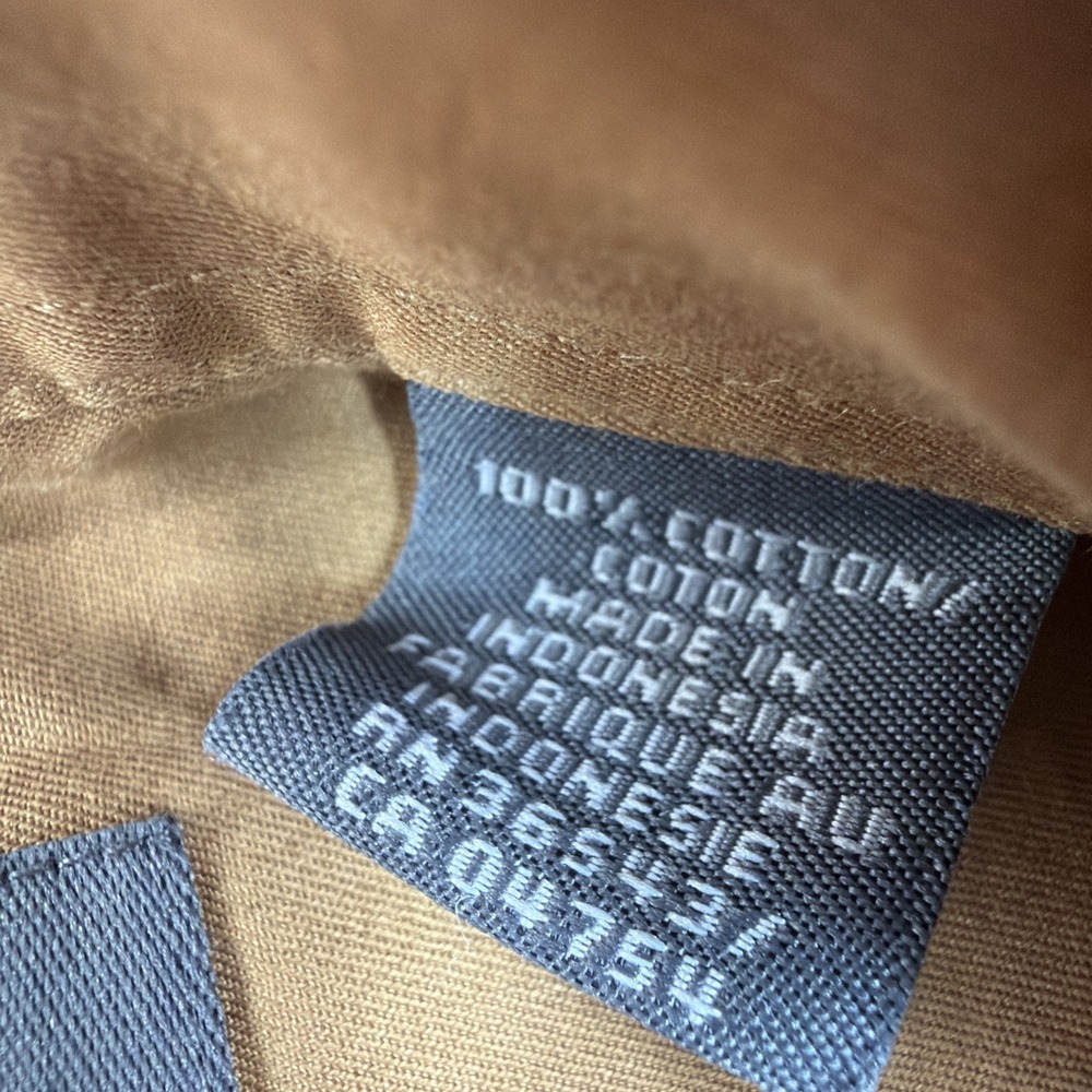 Kenneth Cole Reaction Dress Shirt Men's Medium 15.5 Brown Long Sleeve Button Up - Picture 6 of 9